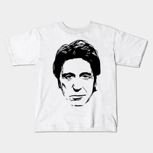 Al Pacino Stencil Artwork Kids T-Shirt